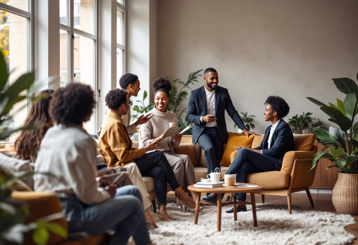 image of networking event (for a b2b saas)