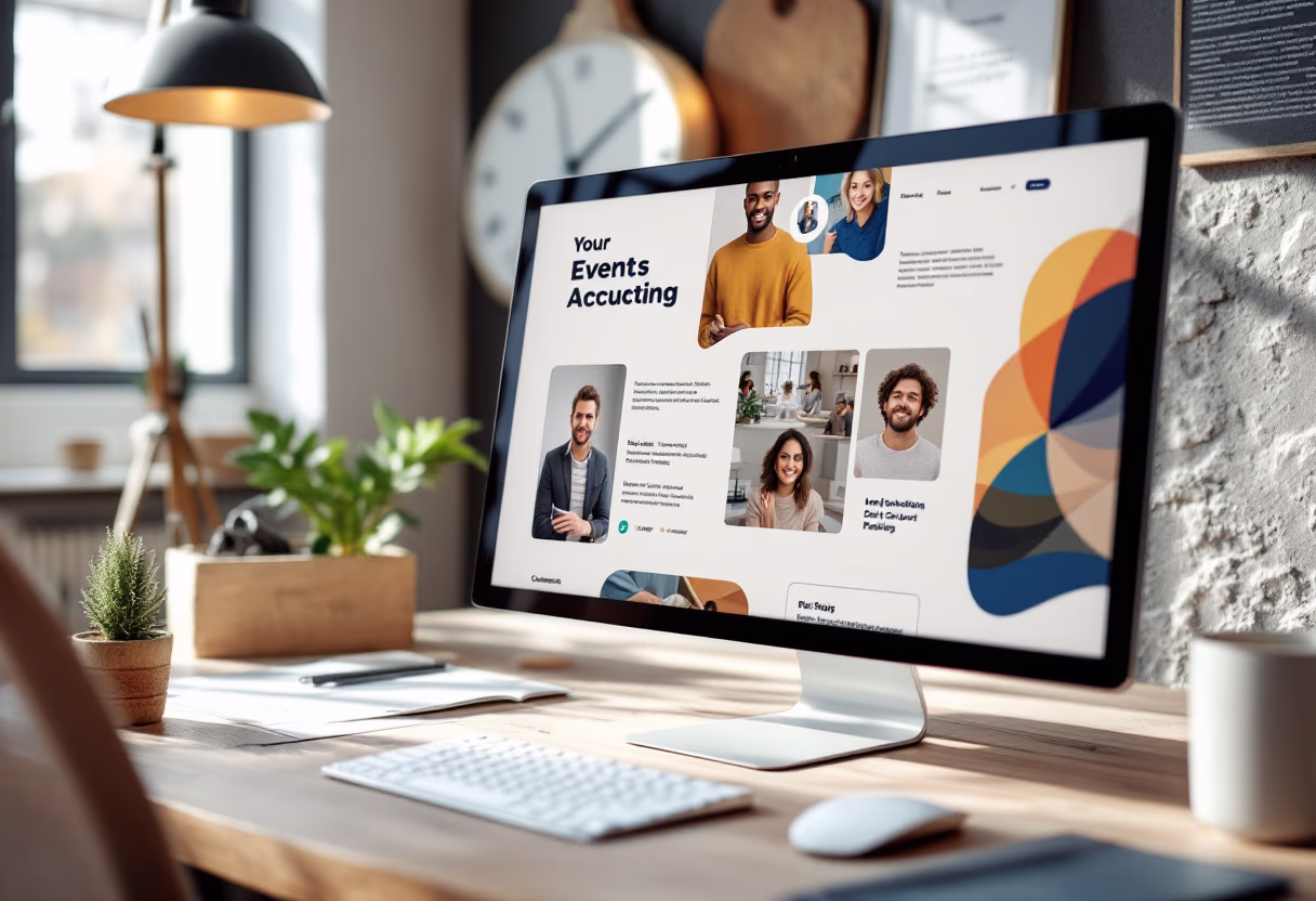 image of behind-the-scenes event planning [digital project]